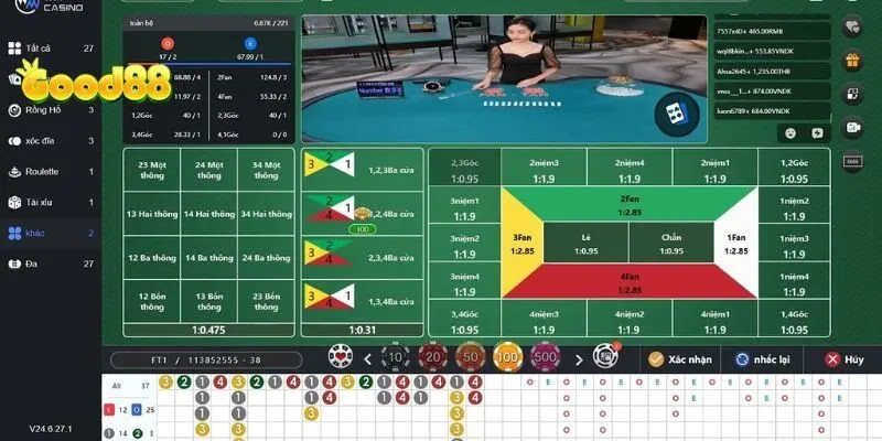 GIới thiệu sơ qua đôi nét về trò chơi Fantan